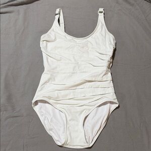 Calvin Klein White Swimwear One-Piece